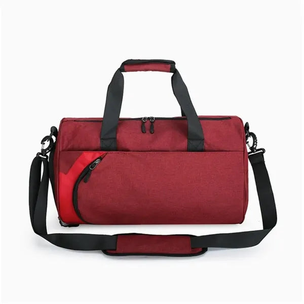 Multi-Compartment Gym Duffel Bag with Shoulder Strap Workout