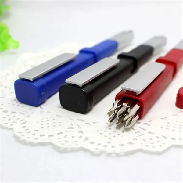 Multifunction Tool Pen with Screwdrivers Stylus Phone Stand