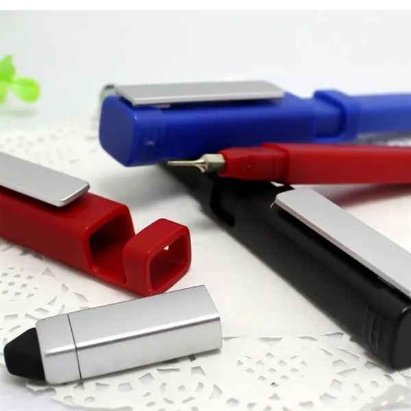 Multifunction Tool Pen with Screwdrivers Stylus Phone Stand