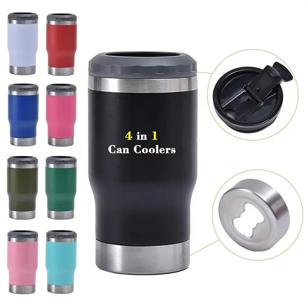 16OZ Portable 4-in-1 Can Cooler