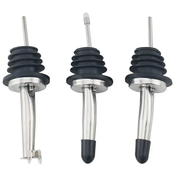 Stainless Steel Pourers Olive Oil Spout with Sealed Dust Cap