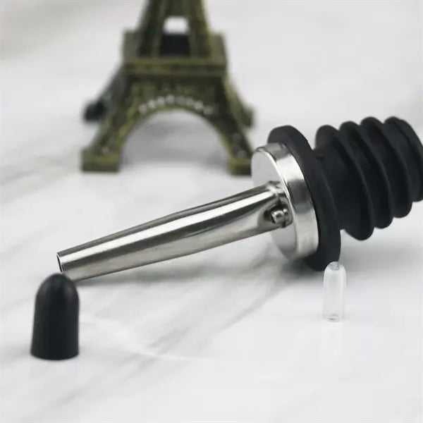 Stainless Steel Pourers Olive Oil Spout with Sealed Dust Cap