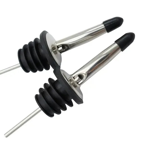 Stainless Steel Pourers Olive Oil Spout with Sealed Dust Cap