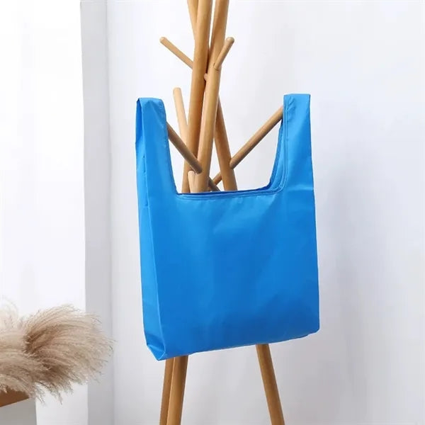 Foldable Grocery Bag w/ Durable Ripstop Polyester Fabric