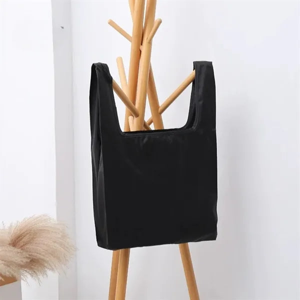 Foldable Grocery Bag w/ Durable Ripstop Polyester Fabric