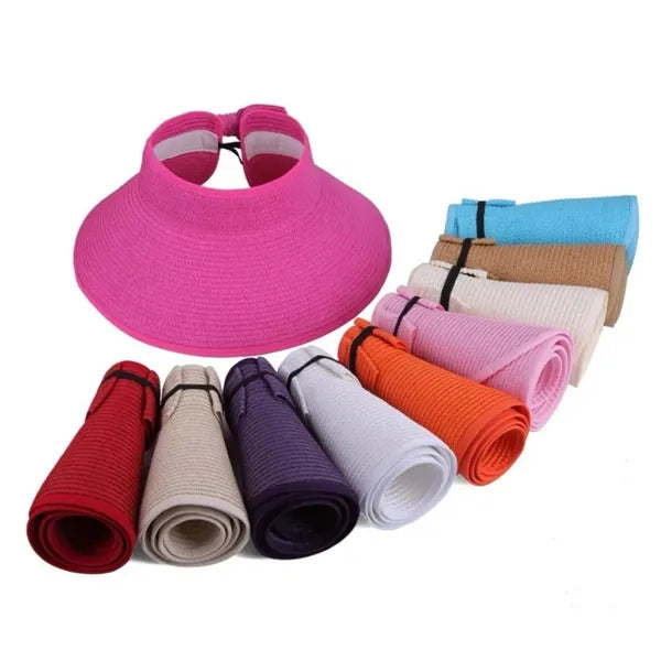 Wide-brimmed Open-top Sun Hat