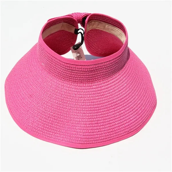 Wide-brimmed Open-top Sun Hat