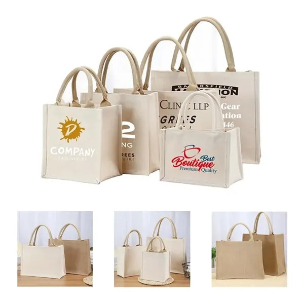 Full-Color Printed Canvas Tote Bags in Custom