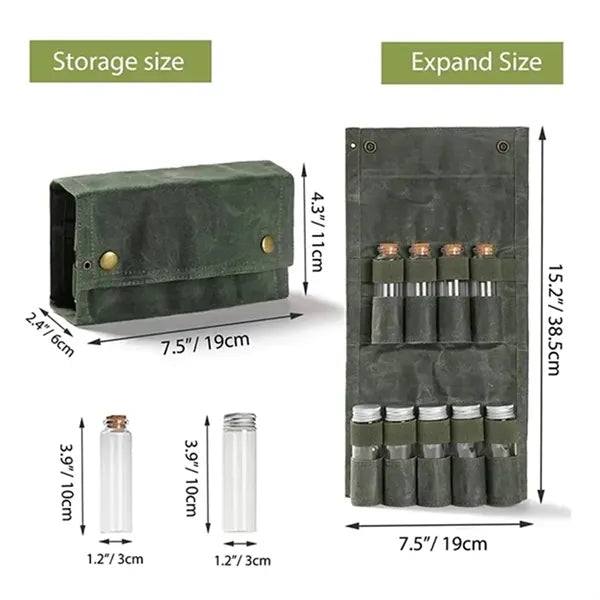 Portable Spice Bag Seasoning Storage Organizer