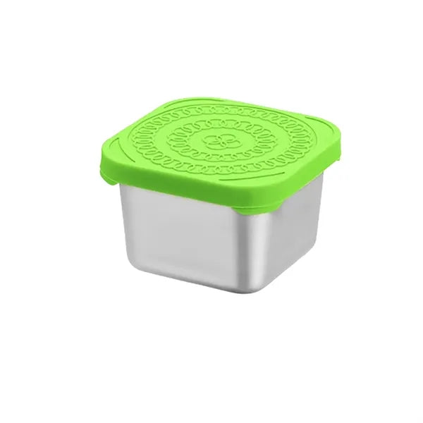 6oz Stainless Steel Snack Containers