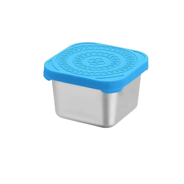 6oz Stainless Steel Snack Containers