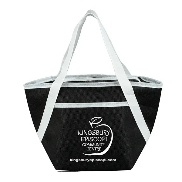 Zipper Cooler Tote 6-Pack Size