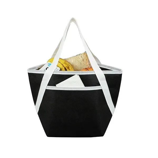 Zipper Cooler Tote 6-Pack Size
