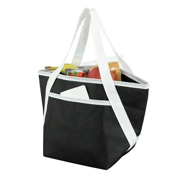Zipper Cooler Tote 6-Pack Size