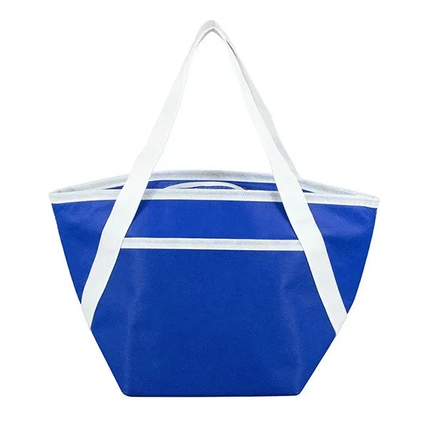Zipper Cooler Tote 6-Pack Size
