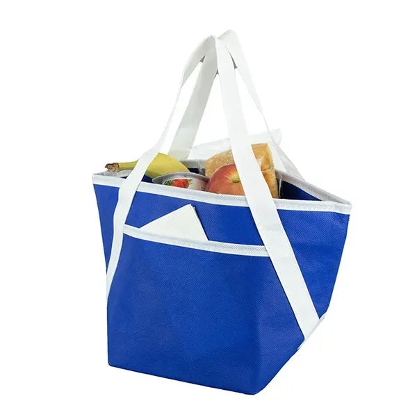 Zipper Cooler Tote 6-Pack Size