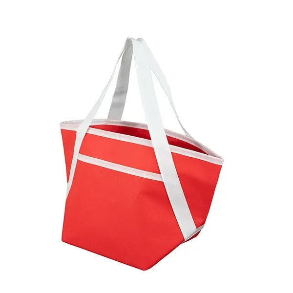 Zipper Cooler Tote 6-Pack Size