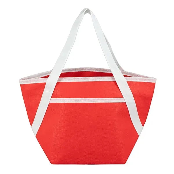 Zipper Cooler Tote 6-Pack Size