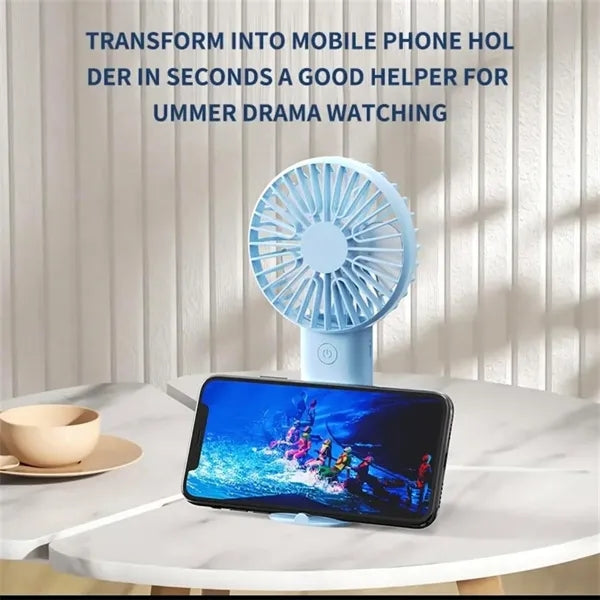 Handheld Desk Fan With Stand