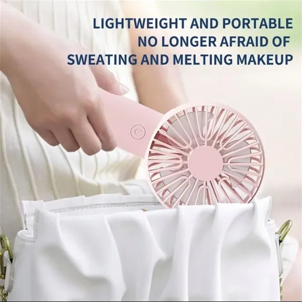 Handheld Desk Fan With Stand