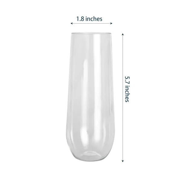 9OZ Plastic Flutes