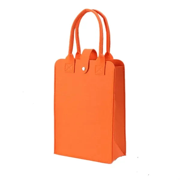 2-Bottle Felt Wine Bag