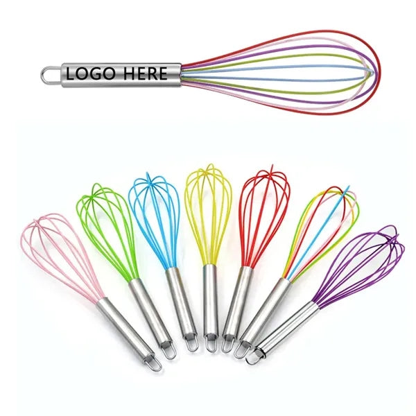Egg Beater Silicone Salad Mixer Milk Frother