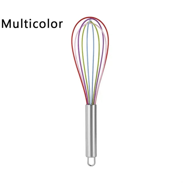 Egg Beater Silicone Salad Mixer Milk Frother