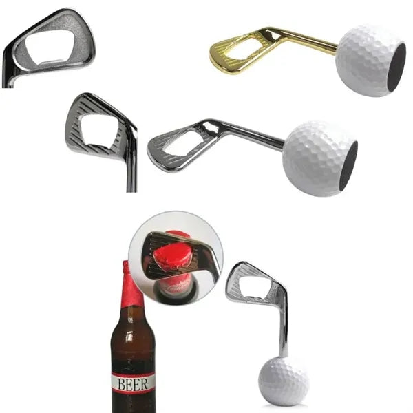 Beer Opener Golf Ball Zinc Alloy