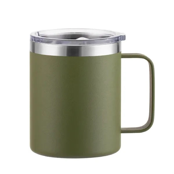 12oz Stainless Steel Handle Coffee Mug with Insulation