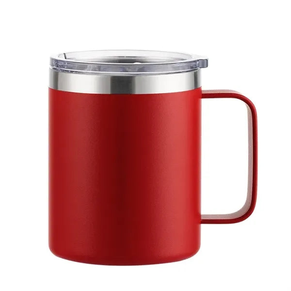 12oz Stainless Steel Handle Coffee Mug with Insulation
