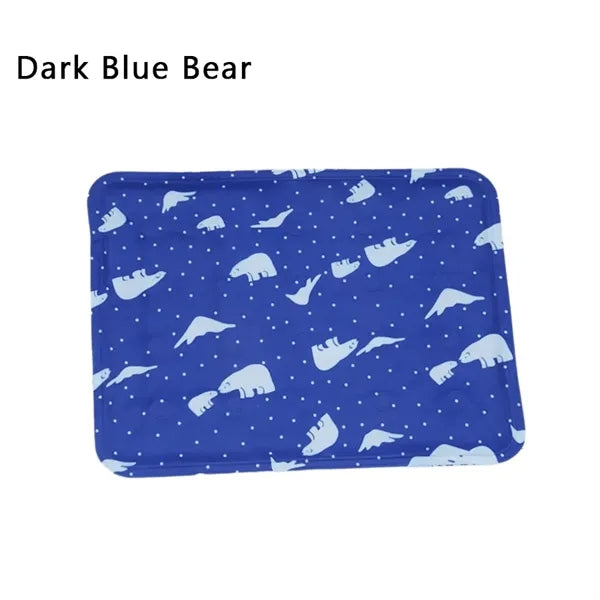 Pet Cooling Pad Washable Ice Mat No Water Injection