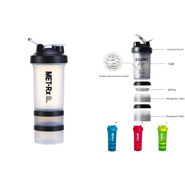 Triple Handle Protein Powder Shaker