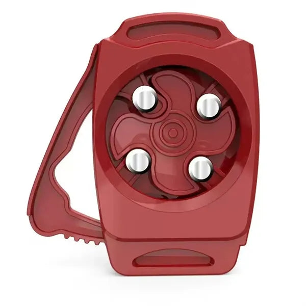 Stainless Steel Can And Bottle Opener With Ergonomic Grip
