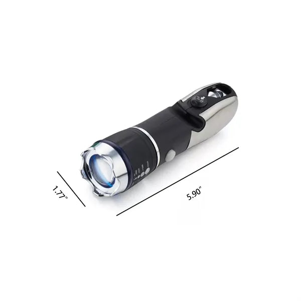 Multifunction Emergency Escape Hammer with LED Flashlight