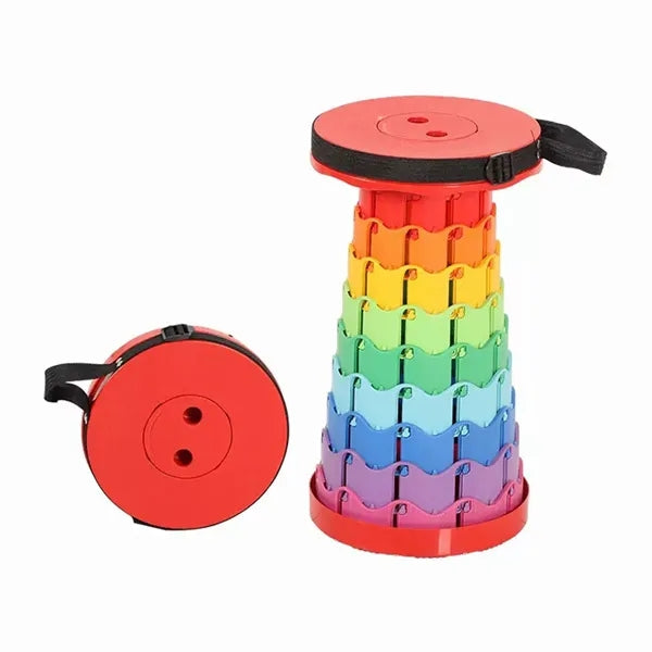 Telescopic Stool Portable Folding Camping Outdoor Chair Seat