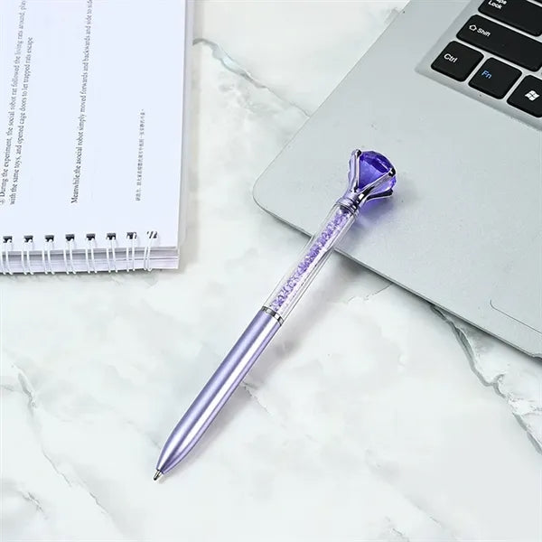 Diamond Pen with Crystal