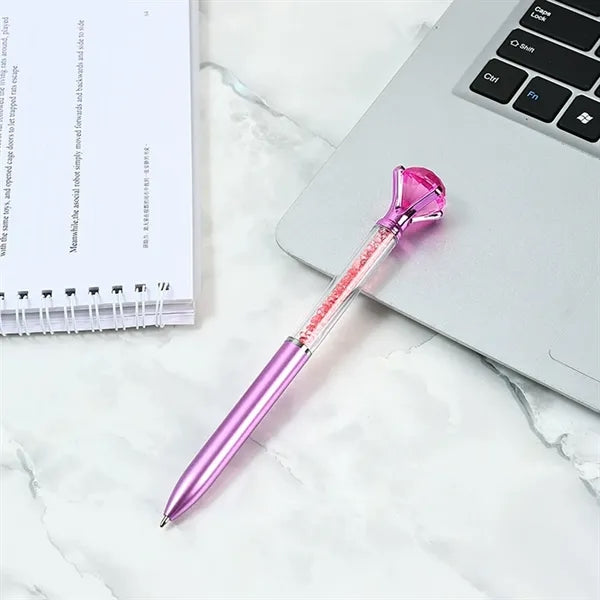 Diamond Pen with Crystal