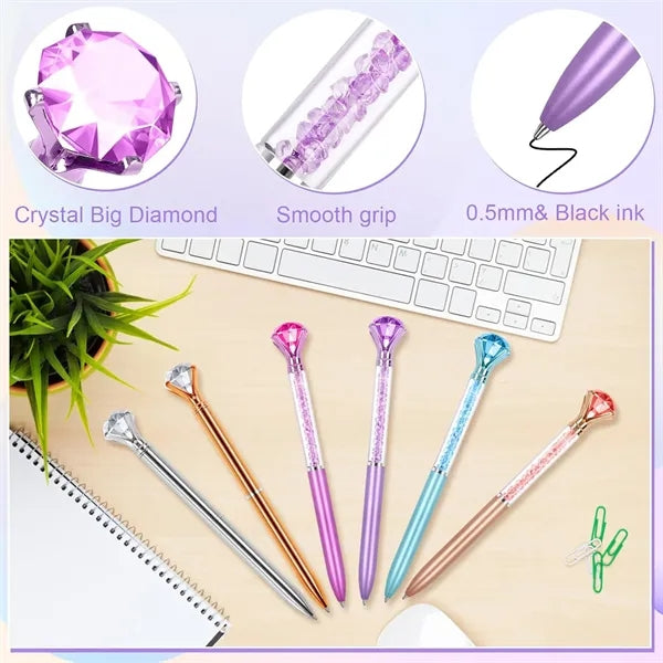 Diamond Pen with Crystal