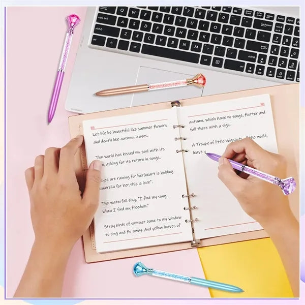 Diamond Pen with Crystal