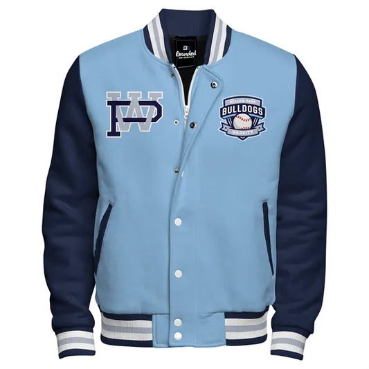 Build Your Own Fleece Stormfront Varsity Jacket: Satin Lined