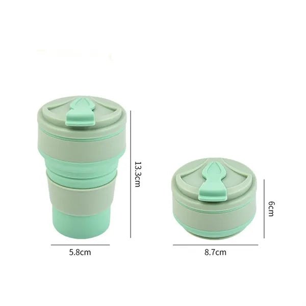 11OZ Collapsible Silicone Cup
