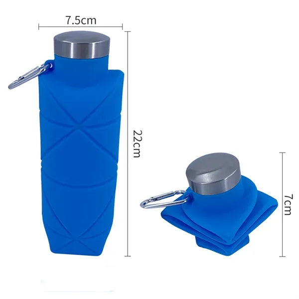 23OZ Collapsible Silicone Water Bottle