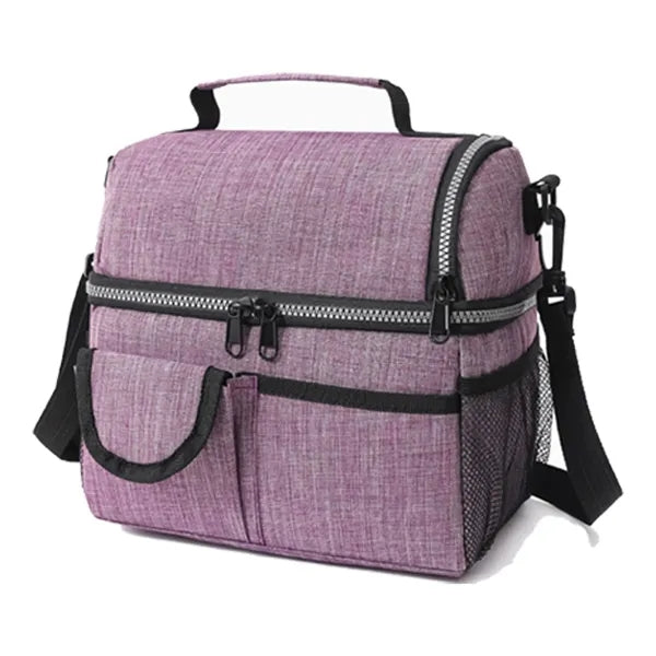 8L Double Compartment Lunch Bag