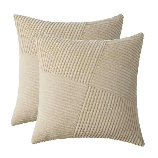 Throw Pillow Covers Neutral Taupe Boho Decorative