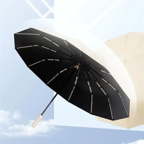 Automatic Umbrella With 288 Ribs Foldable Portable