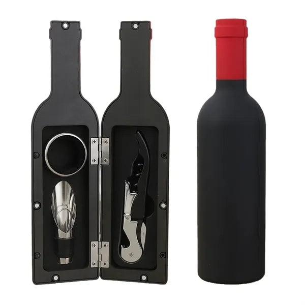 5 Piece Stainless Steel Wine Tool Set Corkscrew