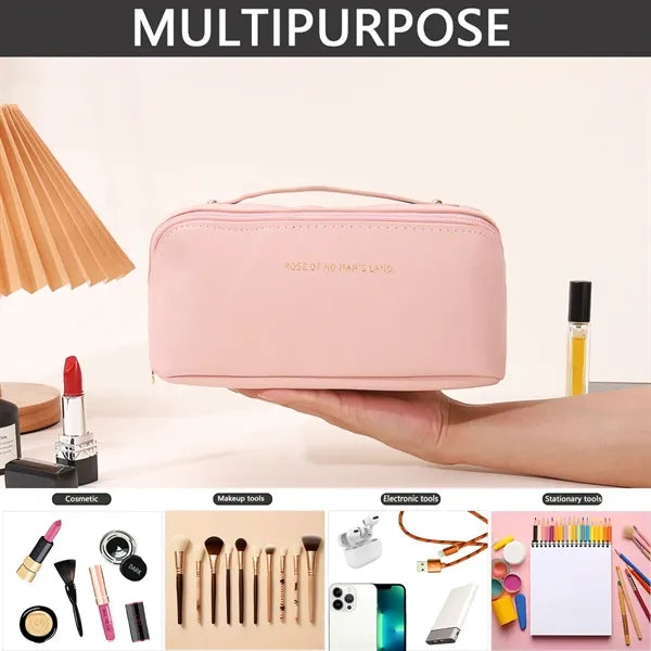 Large Capacity Travel Makeup Cosmetic Bag
