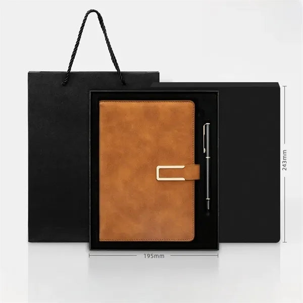 Gift Box Note Book A5 Brown