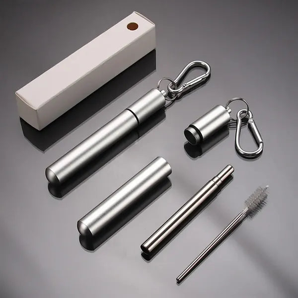 Retractable Straw Set